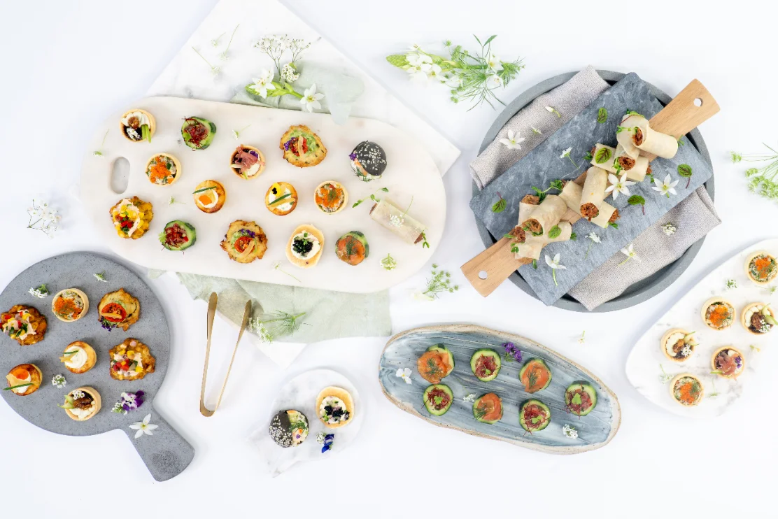 Funeral catering platter plated and presented for a Sydney wake